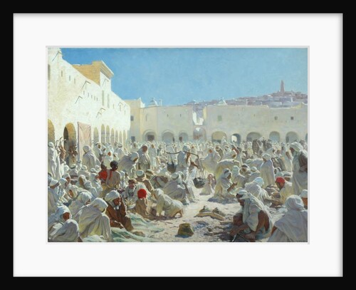 The Market Place, Guardia by Thomas Frederick Mason Sheard