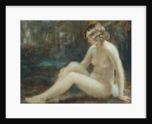 A Pool in the Wood by Ernest Leopold Sichel