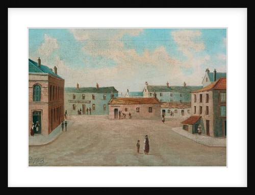 Butter Market and Market Tavern by English School