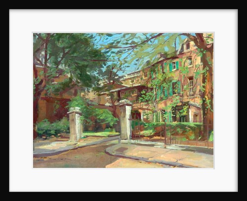 Disappearing London: Montague Place, Whitehall Gardens by Caroline Matilda Baker