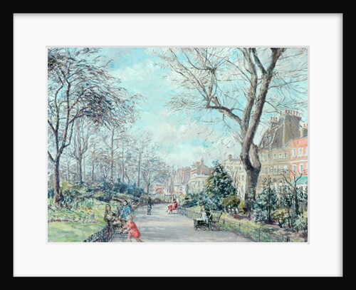 Cheyne Walk Gardens, c.1938 by Fairlie Harmar