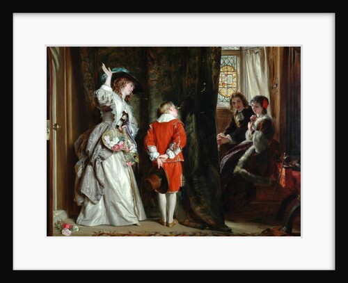 Pay for Peeping, 1872 by John Callcott Horsley