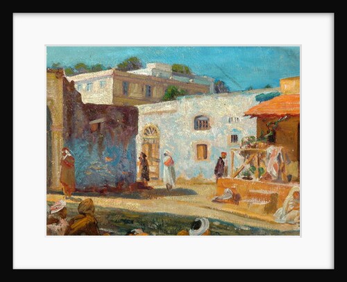 Street Scene in Tangiers, 1914 by Christopher Williams