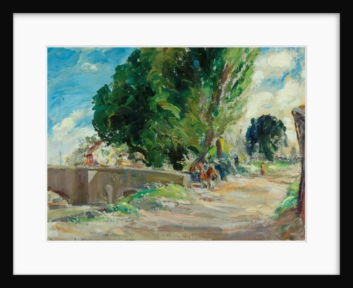 A Windy Day, 1945 by Beaver Roberts