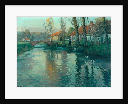 The River by Fritz Thaulow
