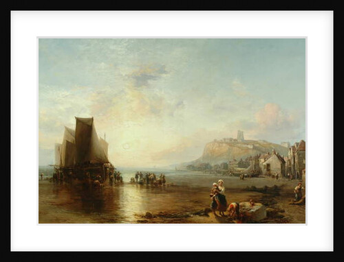 Old Folkestone, 1866 by James Webb