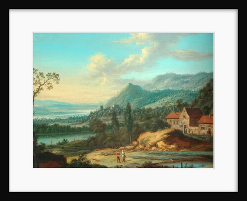 Continental Landscape, 1762 by Johann Christian Vollerdt or Vollaert