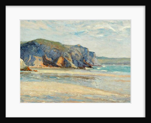 La Plage à Morgat, Finistère, 1899 by Maxime Emile Louis Maufra