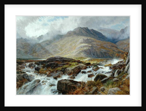 The Glyder Fawr from Pen-Y Ben Glog, 1876 by Edwin Pettitt