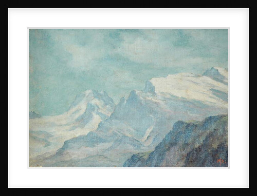 Mountainous Landscape by Arnold Priestman