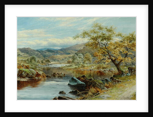 The Lledr Valley, Capel Curig by William Henry Mander