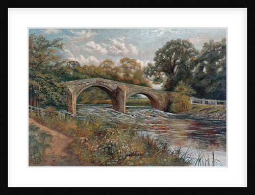 View of Ilkley, 1893 by Fred Challacombe