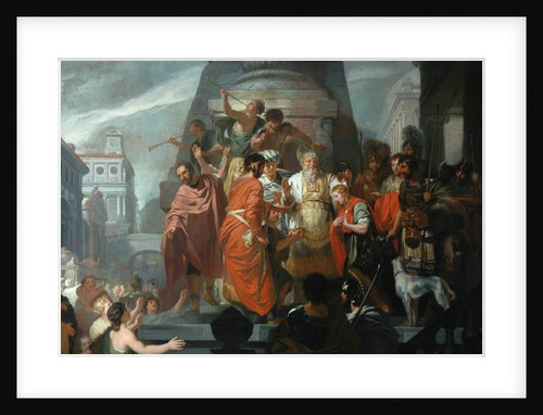 Anointing of David by Carl Thiel