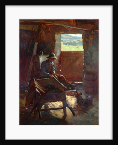 Cutting Stacks Rods, 1897 by Edward George Hobley