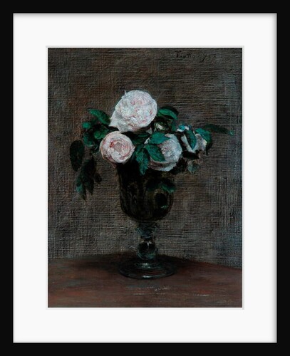 Study of Roses, 1872 by Ignace Henri Jean Fantin-Latour