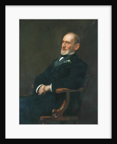 Sir Jacob Behrens, 1889 by Ernest Leopold Sichel