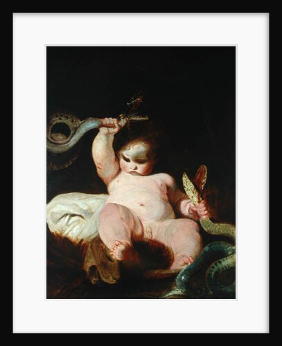 Infant Hercules by Joshua (after) Reynolds