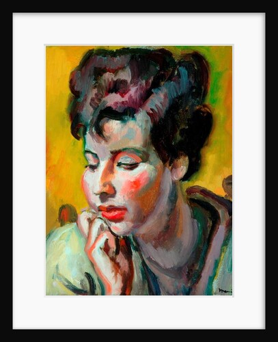 Portrait of a Young Jewess, c.1928 by Bernard Meninsky