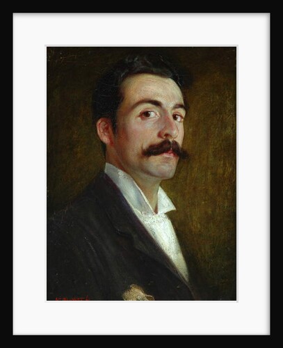 Self Portrait at the Age of 23 Years, 1895 by William Shackleton