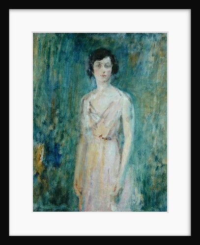 Lady in a Pink Dress by Ambrose McEvoy
