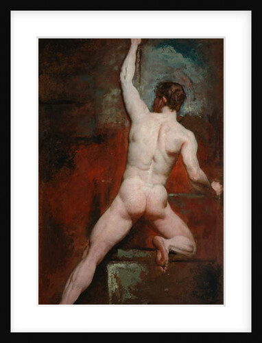 Study of Nude Man, c.1807-49 by William Etty