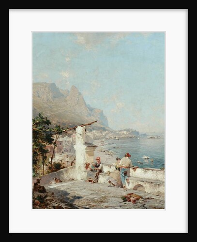Capri, Golfe de Naples by Franz Richard Unterberger