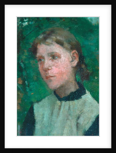 Head of a Girl by George Clausen