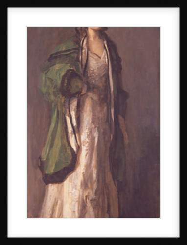 Portrait of a Lady in a Green Coat, 1903 by John Lavery