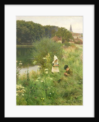 Saturday Afternoon, 1893 by Gunning King