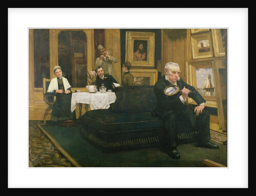 The Connoisseur, 1887 by Henry Herbert La Thangue