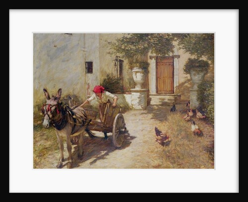 Farm Yard Scene, 1905 by Henry Herbert La Thangue