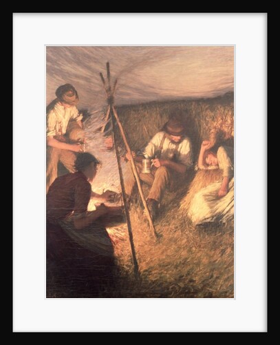 The Harvester's Supper, 1898 by Henry Herbert La Thangue