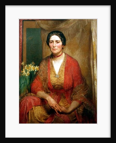 Portrait of the Artist's Wife, 1918 by William Shackleton