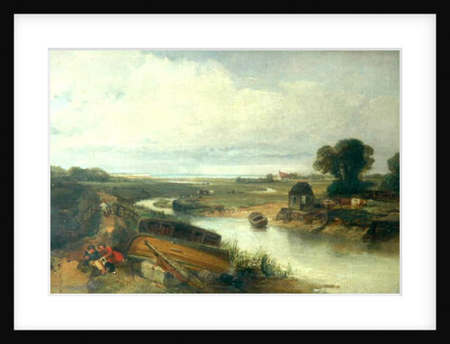 A tidal river, 1849 by Joseph Clayton Bentley