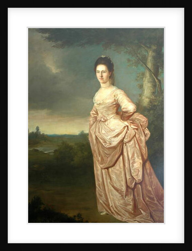 Mrs. Wood, 1770 by Dominic Serres