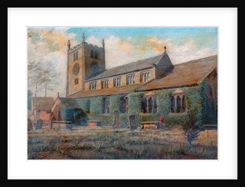 Parish church, Bingley, c.1892 by Unknown Artist