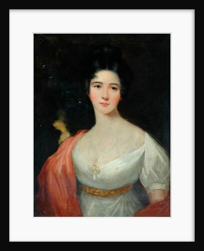 Portrait of a young lady by Unknown Artist