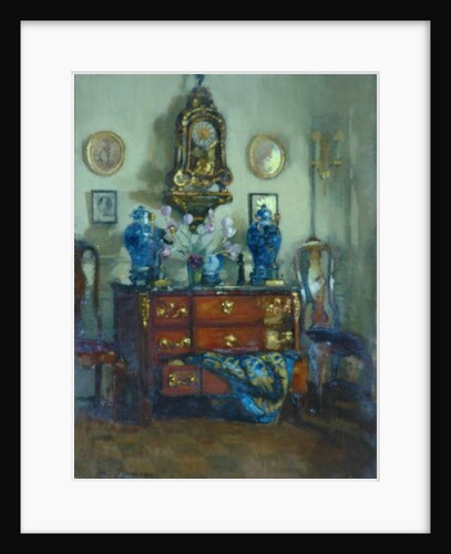 Blue and gold, 1911 by Patrick William Adams