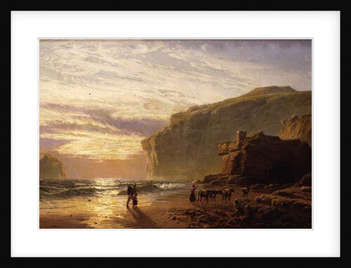 Off the Cornish Coast, or Trebariwith Strand by John Mogford