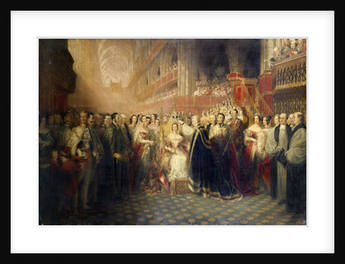 The Coronation of Queen Victoria, 1838 by Edmund Thomas Paris