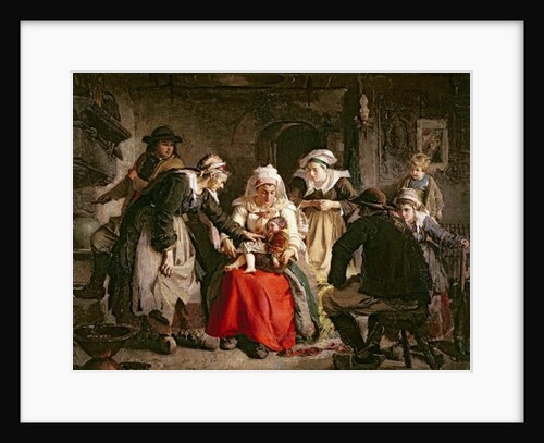 A Breton Sorceress, 1872 by Robert Wylie