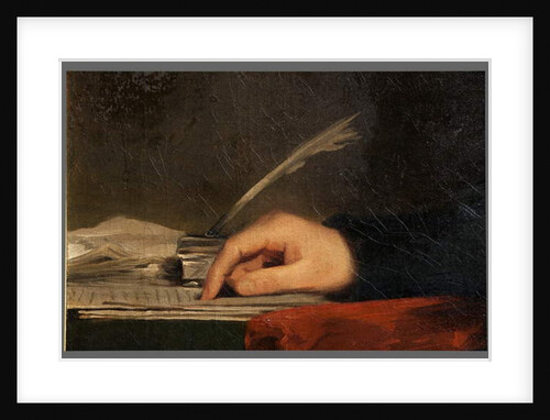 Detail from Portrait of Alexander Hamilton by Henry Raeburn