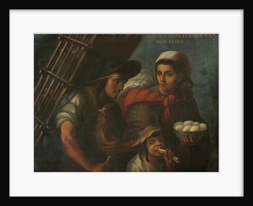 Otomi Indians on the Way to the Fair, c.1715 by Juan Rodriguez Juarez