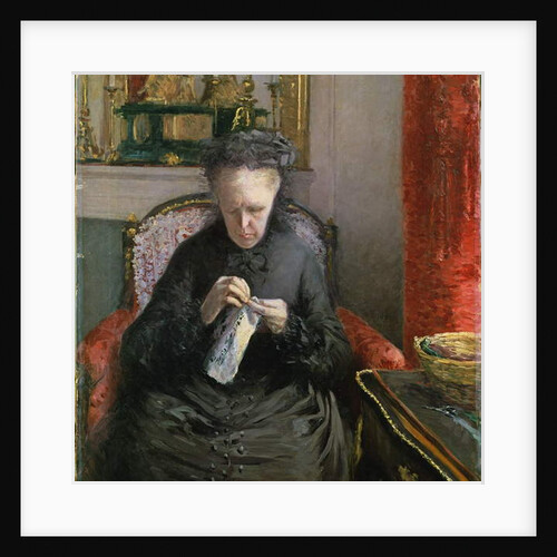 Madame Martial Caillebotte, 1877 by Gustave Caillebotte