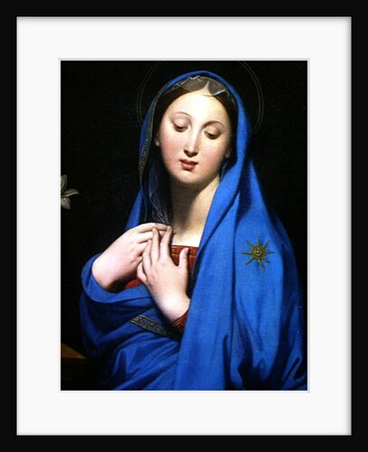 Virgin of the Adoption, 1858 by Jean Auguste Dominique Ingres