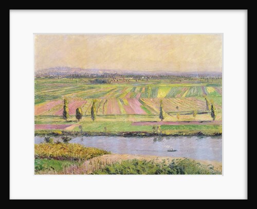 The Plain of Gennevilliers from the Hills of Argenteuil, 1888 by Gustave Caillebotte