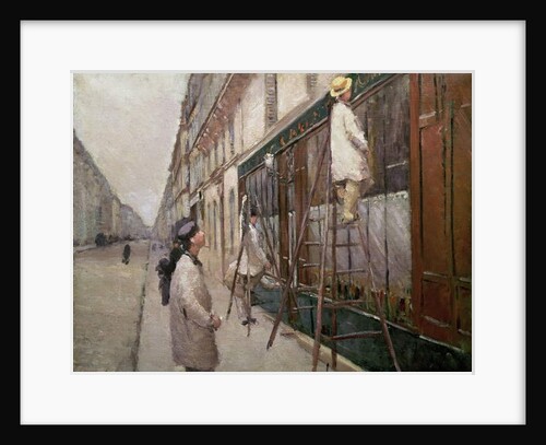 Study for The Painters, 1877 by Gustave Caillebotte