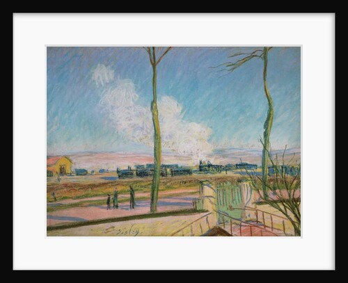 The Goods Station by Alfred Sisley