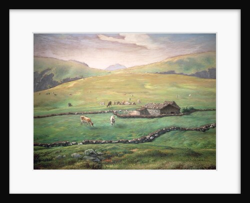 Grazing in the Vosges by Jean-Francois Millet