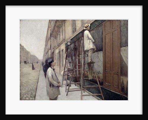 The Painters, 1877 by Gustave Caillebotte